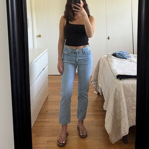 Levi’s Wedgie Straight Ankle Jeans - 26